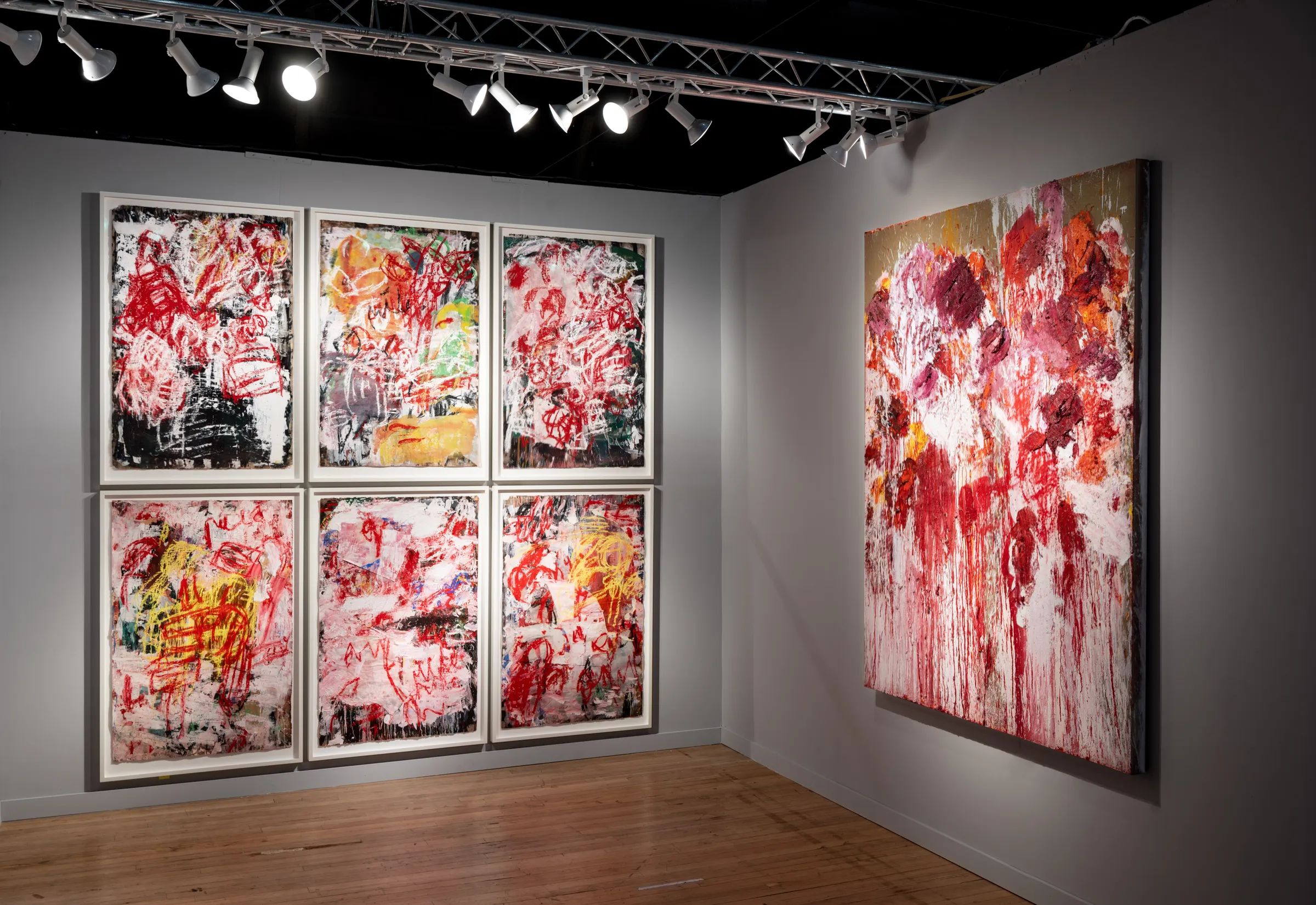 IFPDA Print Fair Aida Tomescu: Torn through the white