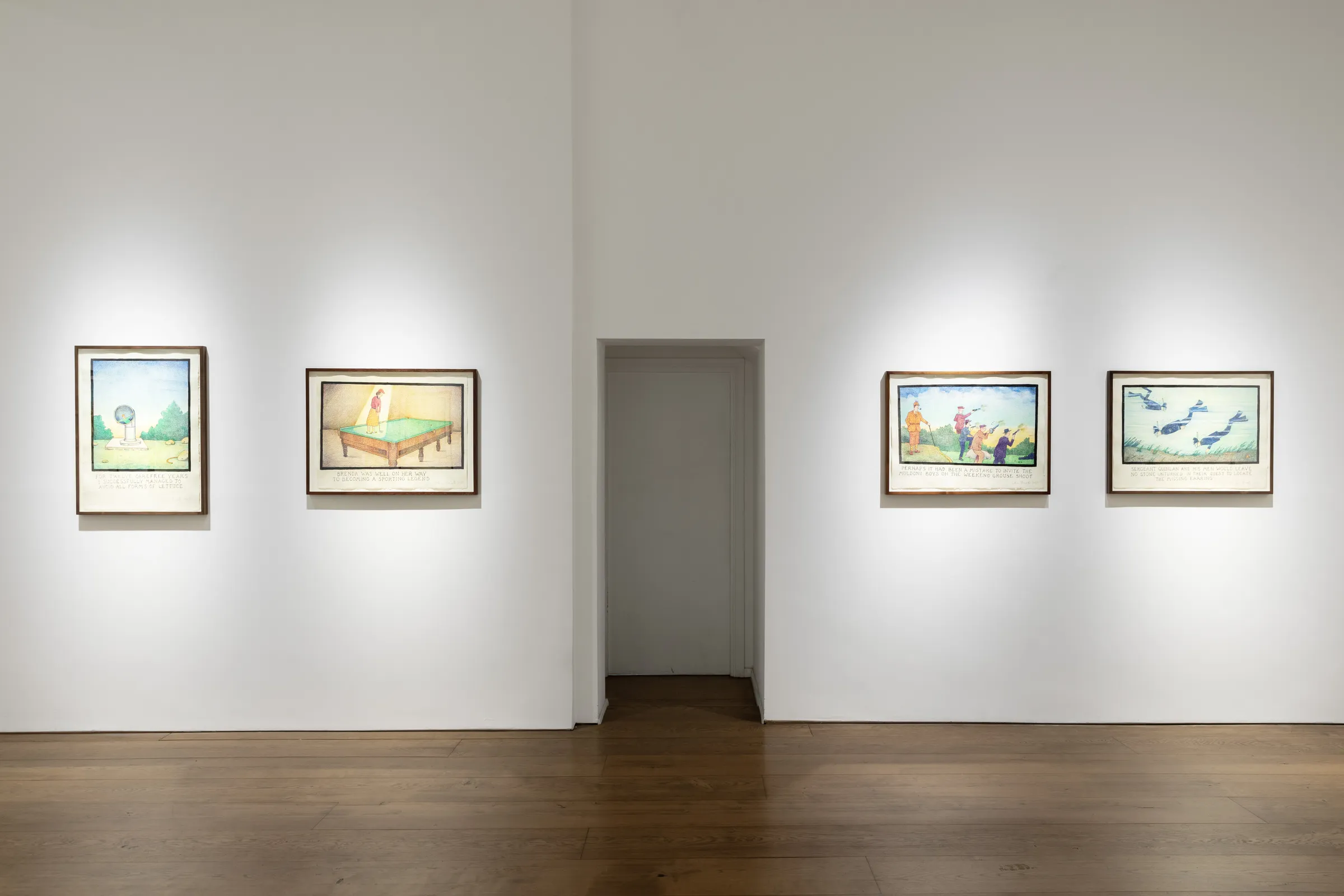 Glen Baxter Intermittently Ochre